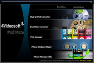 4Videosoft iPod Mate screenshot